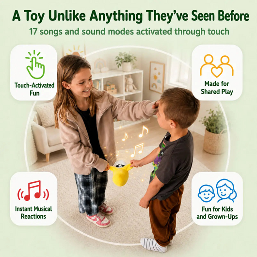 Musical Sensory Plush Toys